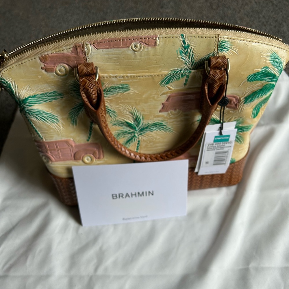Brahmin Duxbury Copa Cabanna satchel - Picture 2 of 3